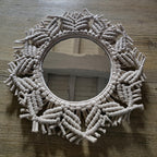 Miroir en Macramé