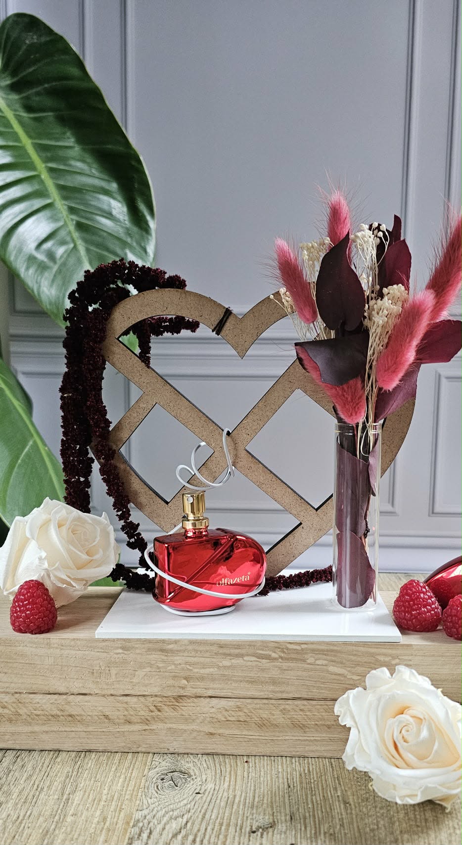 Cœur – parfum & fleurs séchées