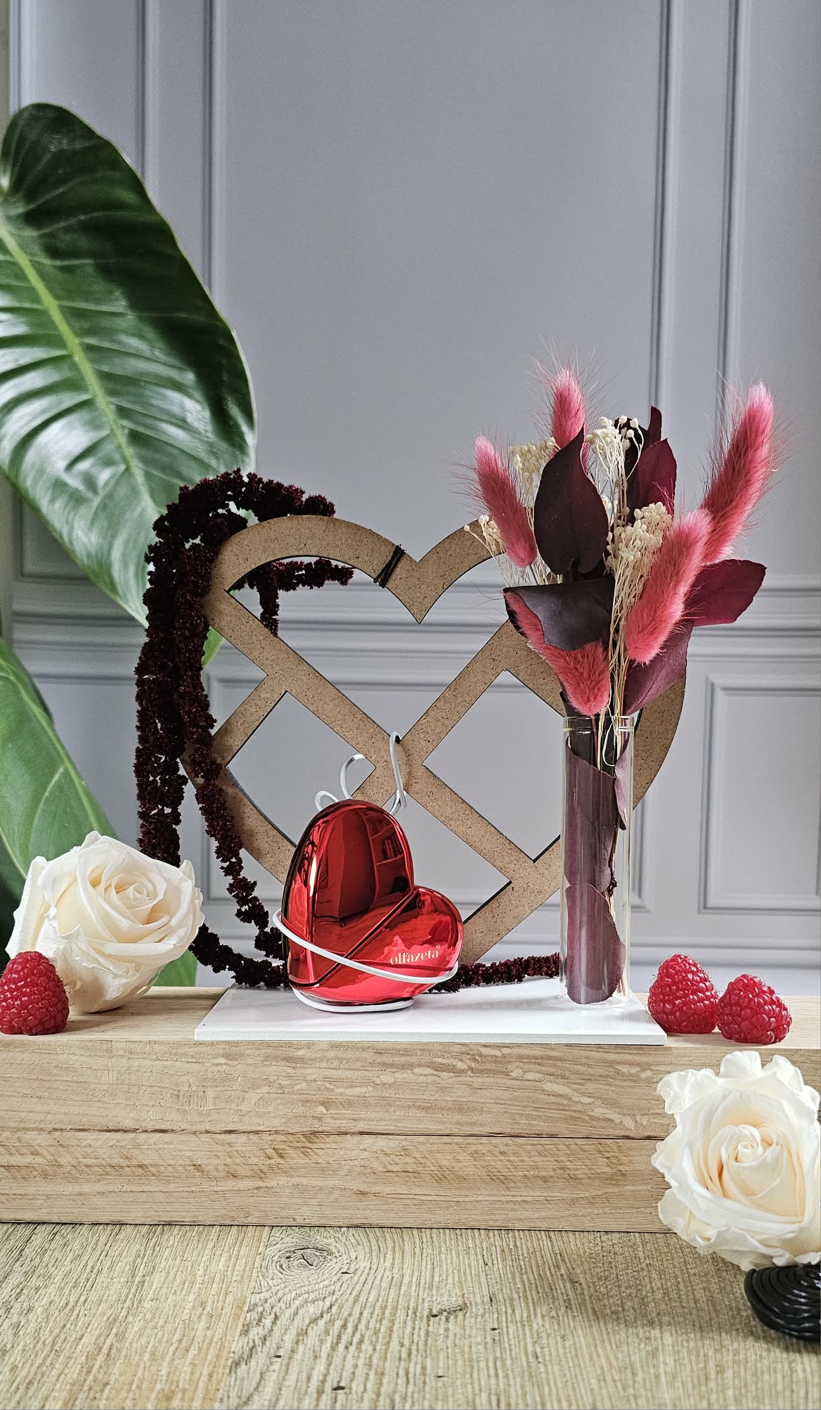 Cœur – parfum & fleurs séchées