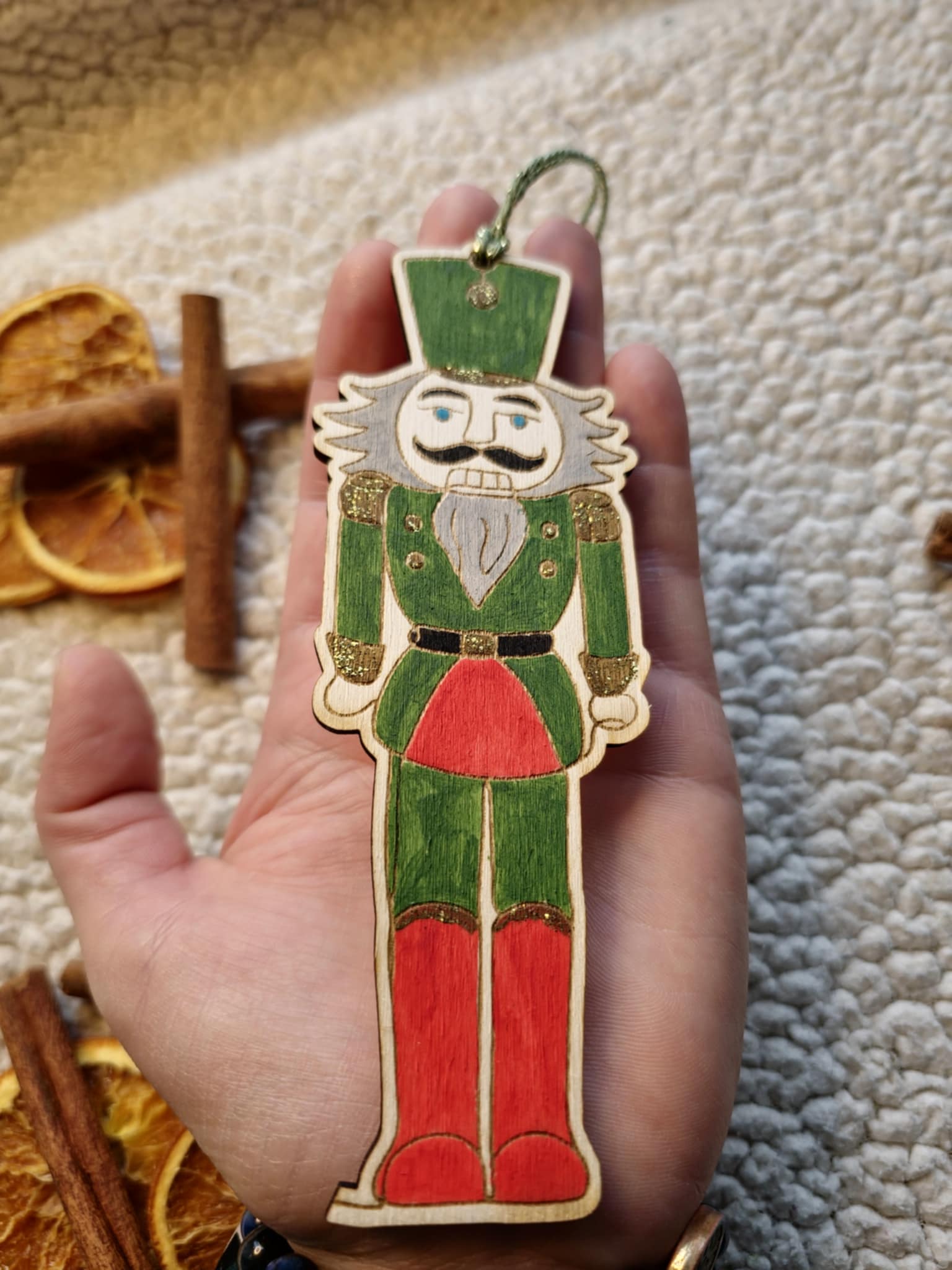 Personnage en Bois Casse-Noisette