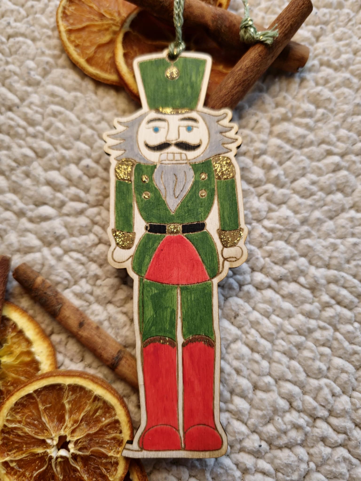 Personnage en Bois Casse-Noisette